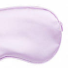 Маска для сну із шовку Silenta Silk Wave Лаванда + беруші, фото 4