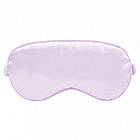 Шовкова маска для сну Silenta Silk Wave Light Purple + беруші, фото 6