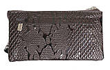 Гаманець Жіночий Шкіряний Темно-коричневий Лаковий Karya 1075-015, фото 3
