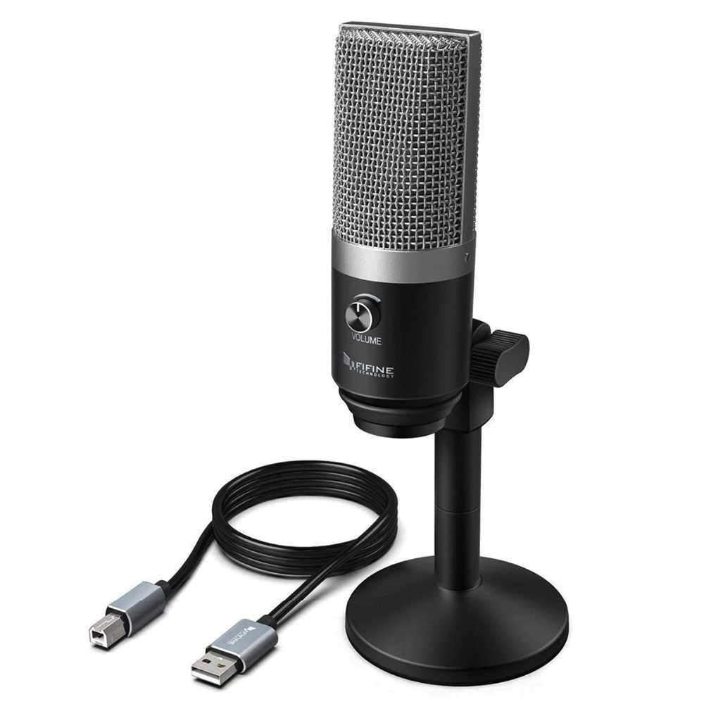 Студійний конденсаторний мікрофон FIFINE K670 BLACK