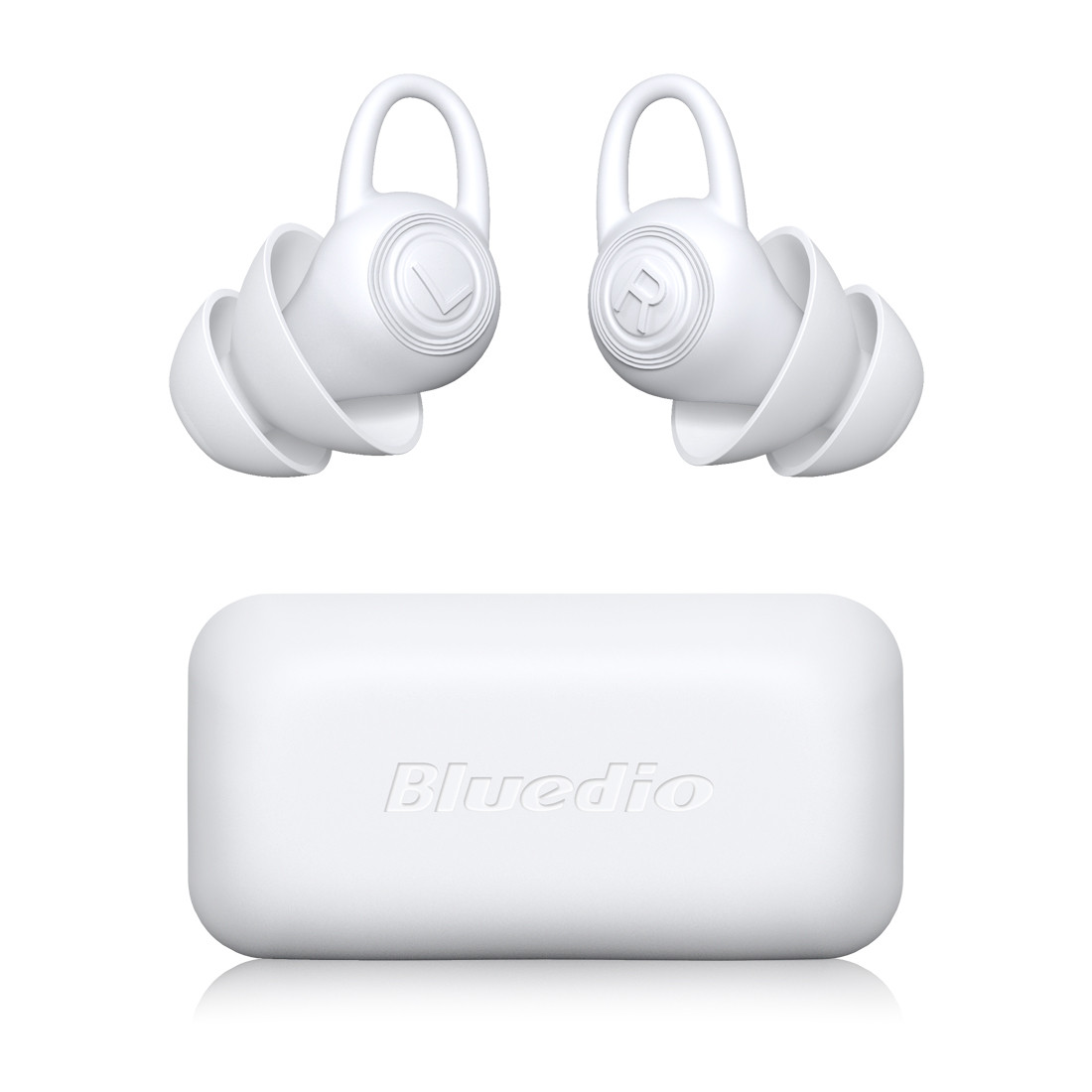 Багаторазові силіконові беруші Bluedio NE -40 дБ White