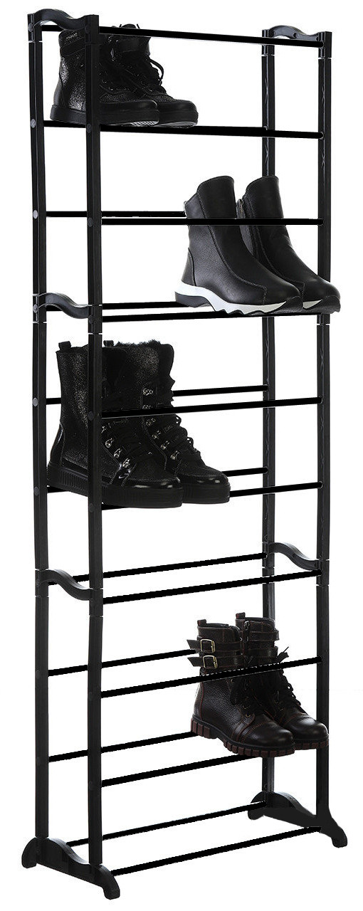 Стійка для взуття «Amazing Shoe Rack» DL73 на 30 пар Black (90833)