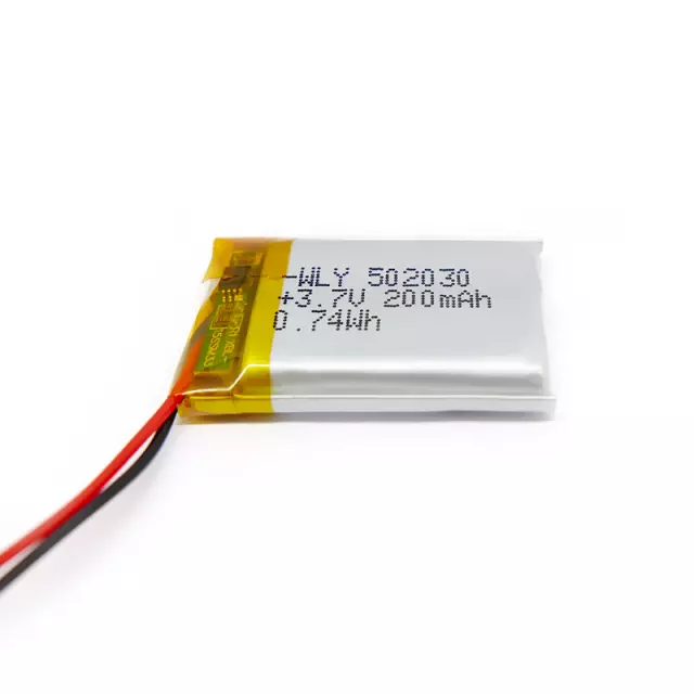 Аккумулятор 200mAh 3.7v 502030 для видеорегистраторов, кейсов наушников ...