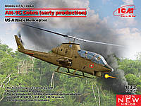 AH-1G Cobra. Збірна модель вертольота в масштабі 1/32. ICM 32060