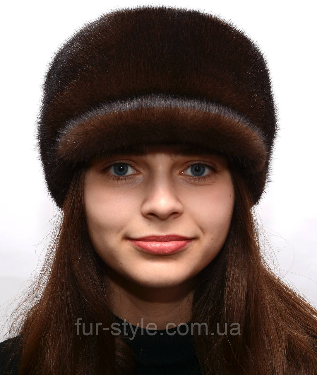 Женская зимняя норковая кепка из цельного меха "Норма" - фото 2 - id-p1397002709