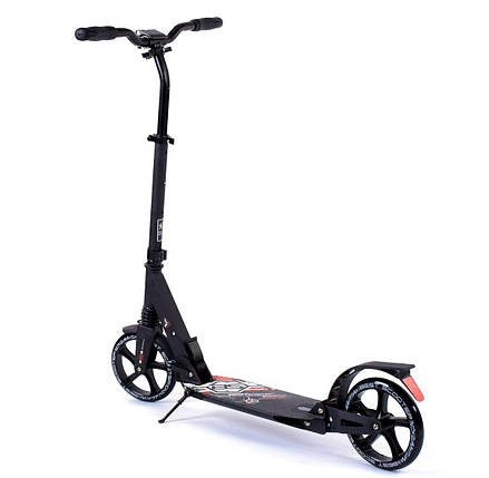 Best Scooter дитячий складаний двоколісний самокат з двома амортизаторами (червоний), фото 1