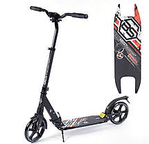 Best Scooter дитячий складаний двоколісний самокат з двома амортизаторами (червоний), фото 3