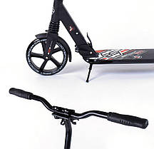 Best Scooter дитячий складаний двоколісний самокат з двома амортизаторами (червоний), фото 4