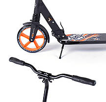 Best Scooter дитячий складаний двоколісний самокат з двома амортизаторами (помаранчевий), фото 4