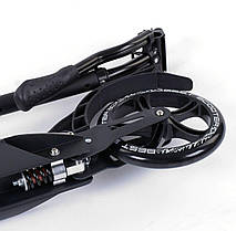 Best Scooter дитячий складаний двоколісний самокат з двома амортизаторами (зелений), фото 4