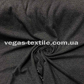 Рибана трикотажна гумка Темно-сірий