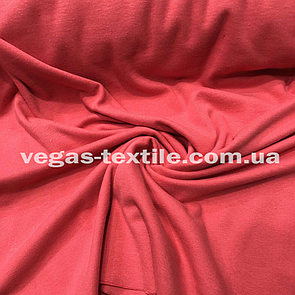 Рибана трикотажна гумка Кораловий