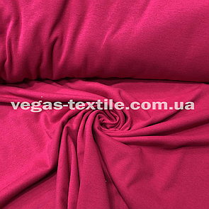 Рибана трикотажна гумка Малиновий