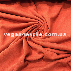 Рибана трикотажна гумка Теракотовий