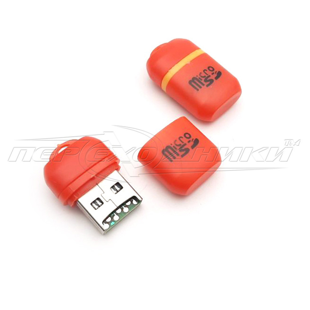 Mini Картридер USB 2.0 microSD Card Reader - фото 4 - id-p1397029001