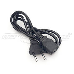 Кабель живлення 220V для комп'ютера CEE 7/4-С13 (січення 3х0.5 мм2), біметал, 1.2 м