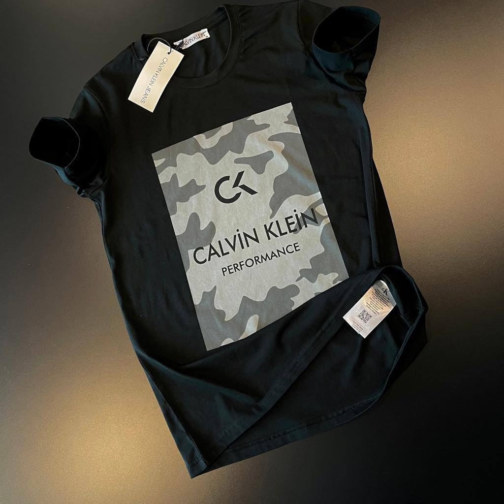 Чоловіча біла футболка Calvin Klein, кельвін кляйн