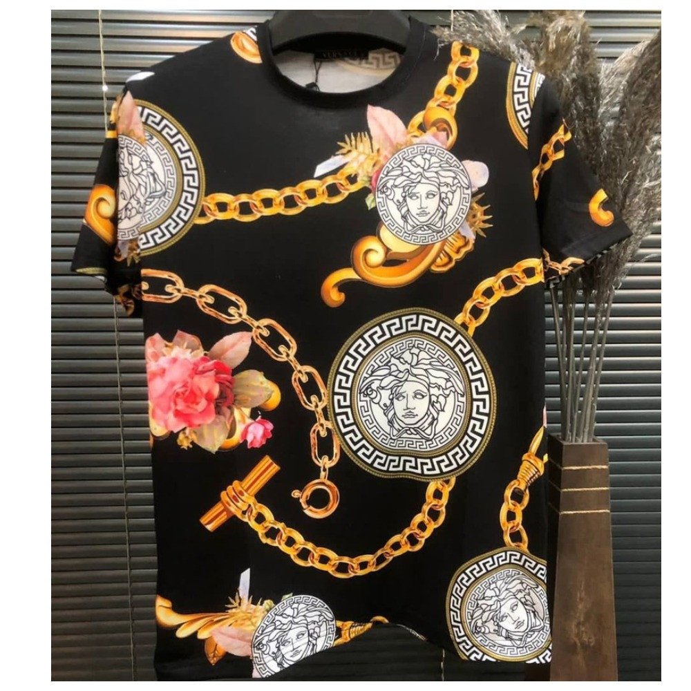 Чоловіча біла футболка Versace, версаче версачі (S, XL розміри в наявності)