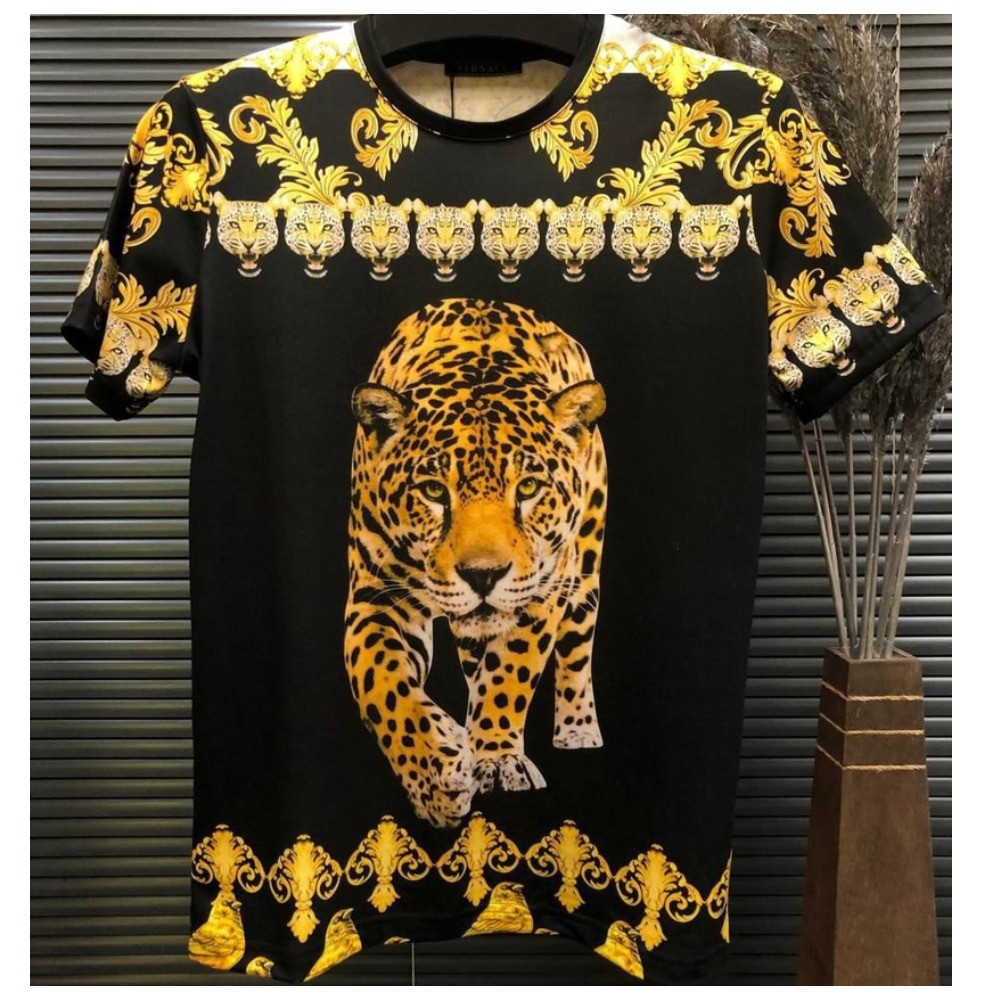 Чоловіча різнокольорова футболка Dolce & Gabbana, дольче габбана D&G, фото 1