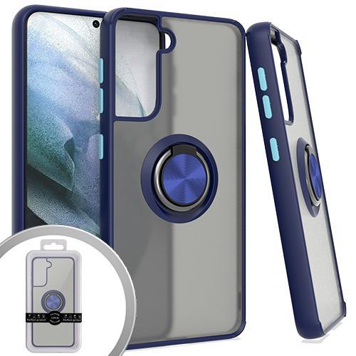 Протиударний чохол GKK LikGus Magnetic Ring з підставкою для Samsung Galaxy S21 Plus Blue