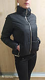 Коротка жіноча куртка колір хакі пудра молочний чорний мокко червоний 42 44 46 48 50 52 новінка 2012, фото 8