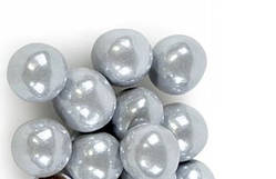 Набір шоколадних Сфер для декорації (Срібні)