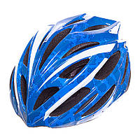 Велосипедний шолом крос-кантрі з механізмом регулювання Zelart HB31, Синій M (55-58)
