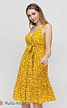 Сарафан для вагітних та годуючих мам Chantal S Юла Мама Жовтий, фото 2