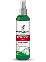 Vet`s Best Bitter Cherry Spray (Ветс Бетт Бітер Черрі) спрей для собак із гірким смаком під час розгризання ран