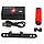 Велофонар STOP + Security травнячoк T15-16NANO LED red, фото 3