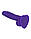 Реалістичний фалоімітатор Strap-On-Me SOFT REALISTIC DILDO Violet - Size S Feromon, фото 3
