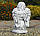 Садова фігура Ангел, що молиться на колінах 54x24x33 см Гранд Презент ССП12092 Сірий, фото 6
