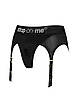 Труси для страпону з підв'язками для панчох Strap-On-Me REBEL HARNESS - XL Bomba💣, фото 2