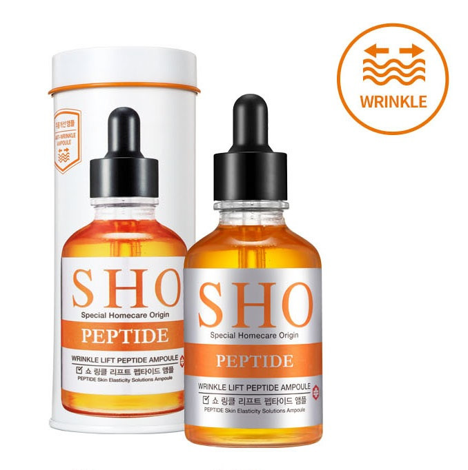SHO Wrinkle Lift Peptide Ampoule Сироватка з пептидами — Coreana 50 мл