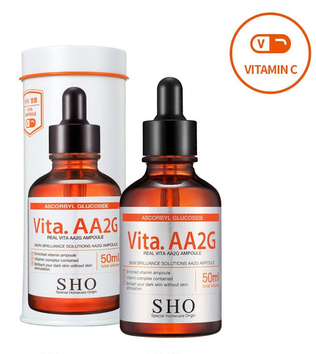 SHO REAL VITA. AA2G AMPOULE Сироватка з віт. комплексом — Coreana 50 мл