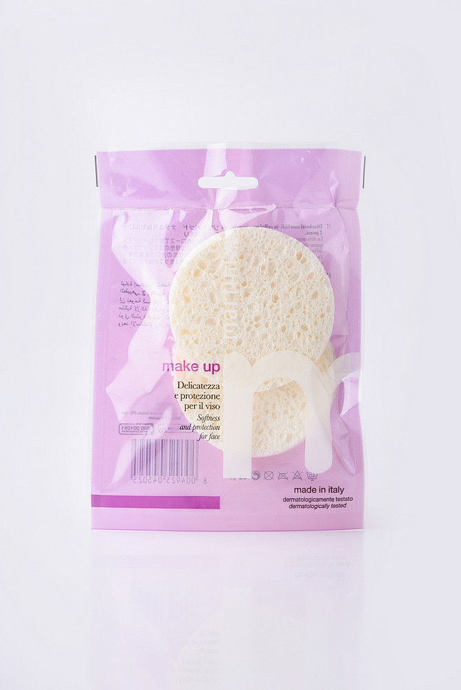 MARTINI SPA 2 Soft Pads In Natural Cellulose Целюлозні спонжі для очищення обличчя