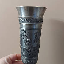 Келих олов'яний вінтаж Полювання, фото 3