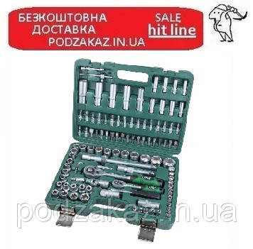 Набір насадок торцевих і біт Grad 1/4" 1/2" 108 шт в кейсі (6004275)
