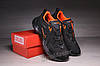 Кросівки чоловічі шкіряні Nike Air Power Black-Orange, фото 9