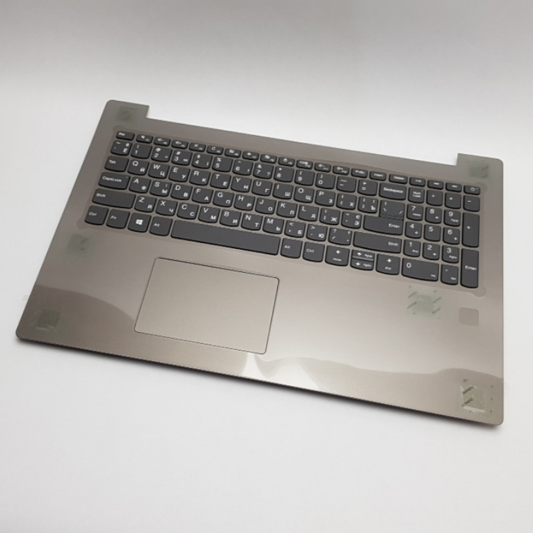 Корпус з клавіатурою lenovo 330-15ich новий сірий сервісний оригінал, фото 1