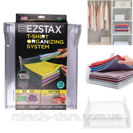 Органайзер для зберігання одягу та документів Ezstax 10 шт., фото 2