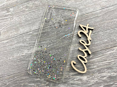 TPU чохол Star Glitter для Huawei P Smart прозорий