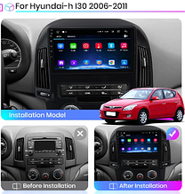 Junsun 4G Android магнітола для Hyundai-h I30 2006-2011