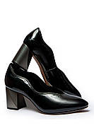 Женские черные лаковые туфли Polann 36