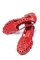 Женские красные кожаные туфли Molly Bessa 36