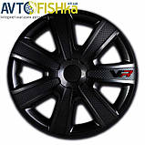 Ковпаки колісні ARGO R13 VR CARBON BLACK., фото 4