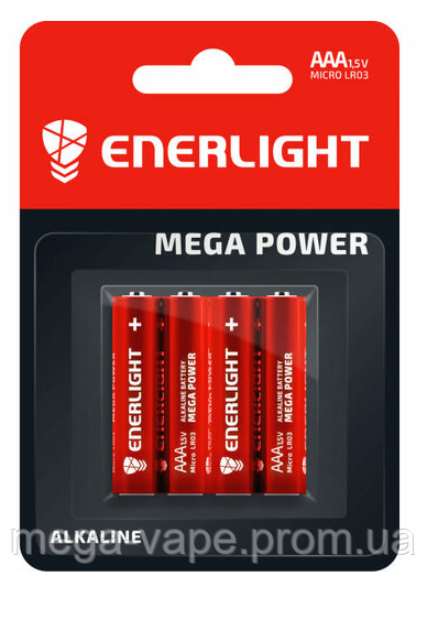 Батарейка ENERLIGHT AAА, LR3