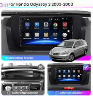 Junsun 4G Android магнитола для Honda Odyssey 2003-2008 wifi