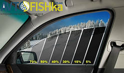 Автомобільне тонування, тонувальна плівка 0.50x3м KING 10% з антицарапином, тонування автомобільних вікон