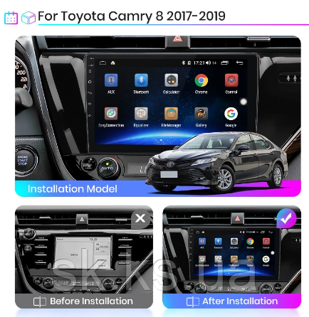 Junsun 4G Android магнітолу для Toyota Camry 8 XV 70 2017 2018 2019 2020